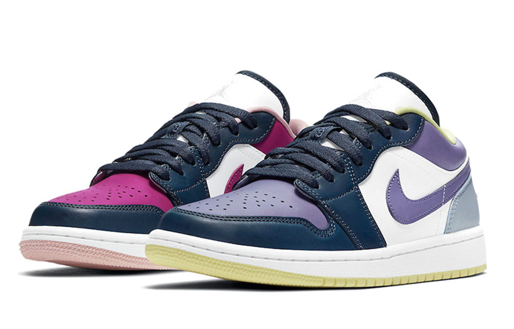 Air Jordan 1 Low Se 'Mismatched Purple Magenta' Women's