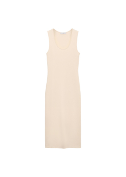 Приталенное миди-платье