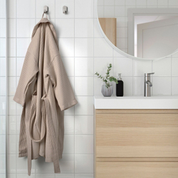 IKEA BJÄLVEN  (ИКЕА БЙÄЛВЕН)  -  Халат, бежевый, S/M