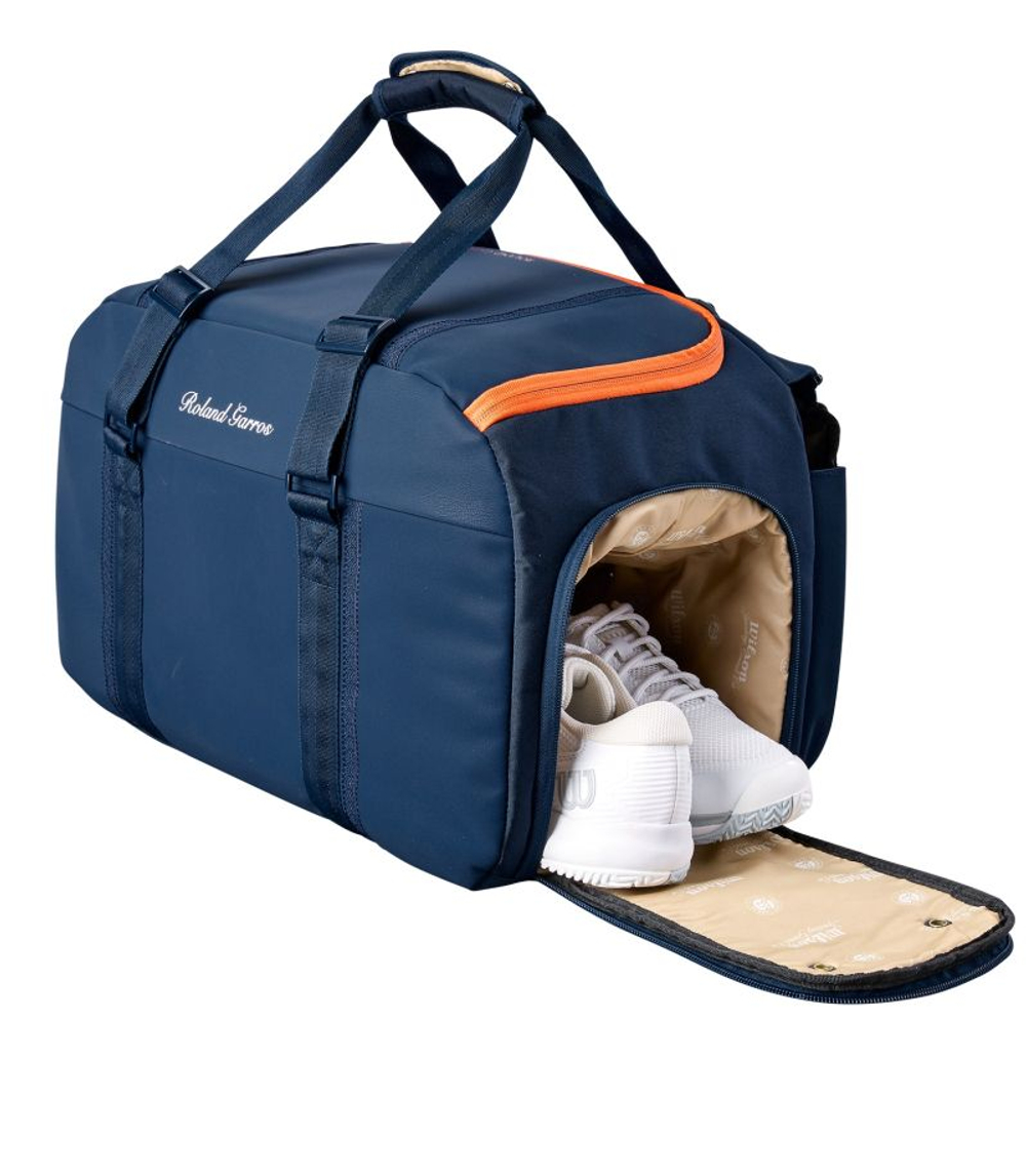 Сумка теннисная Wilson Roland Garros 2026 Sessionsoire Duffel - navy/clay