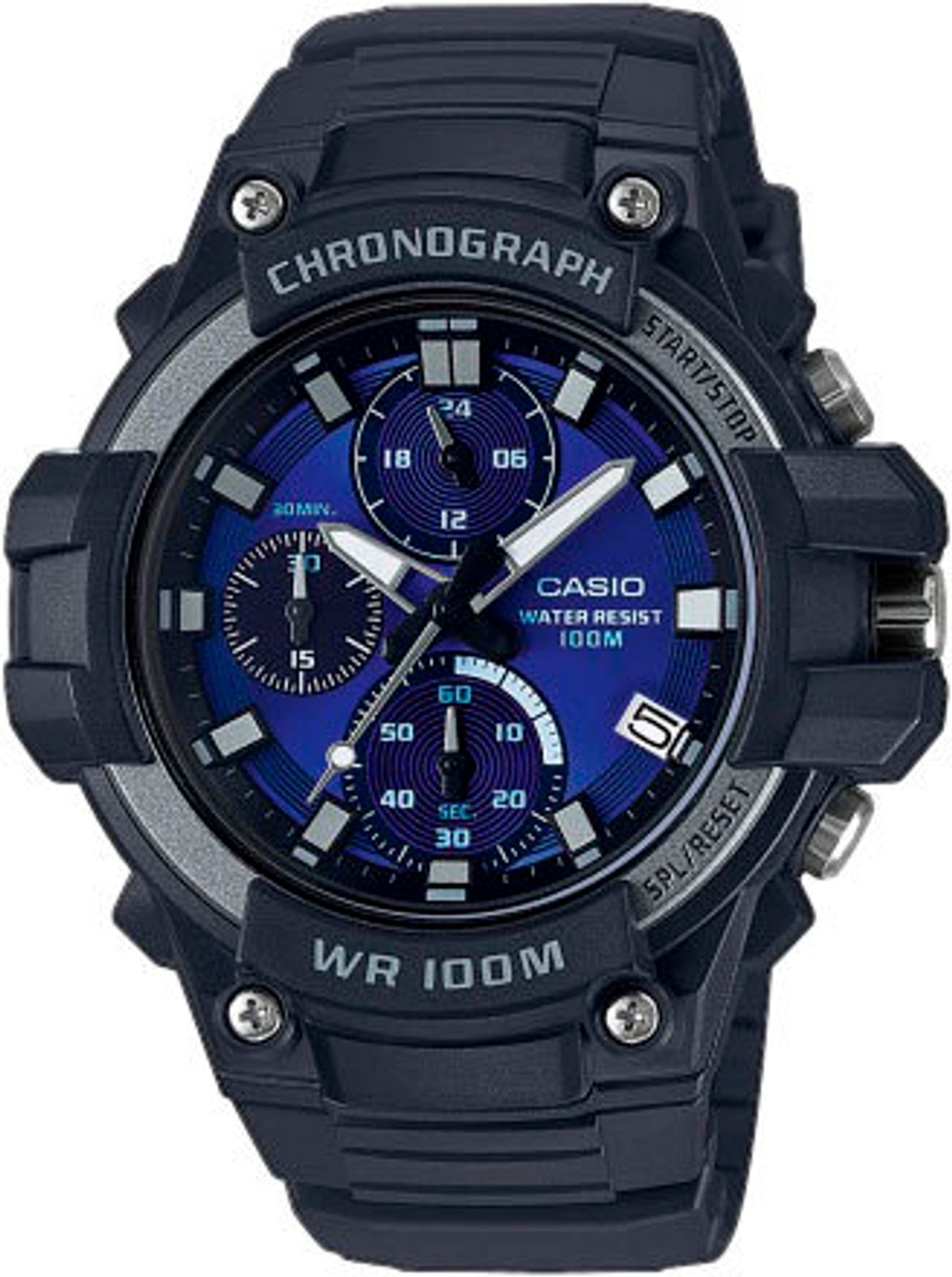 Японские наручные часы Casio Collection MCW-110H-2A2VEF