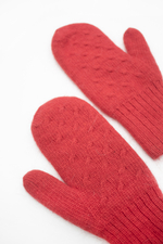 Варежки детские В013-19 красный