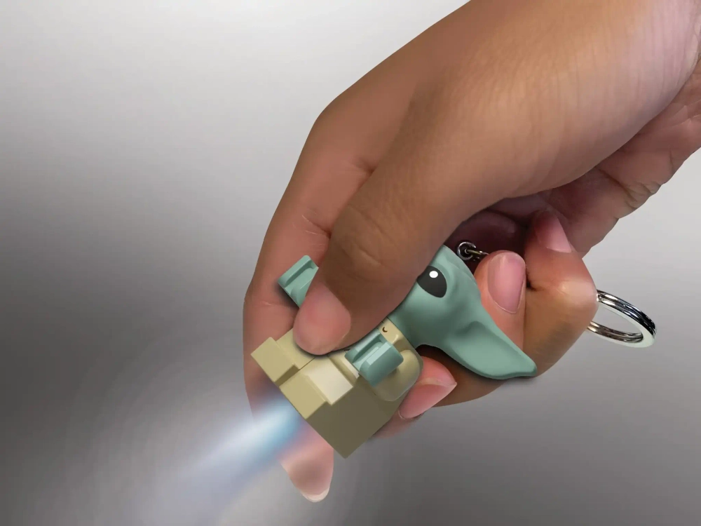 Брелок LEGO Star Wars 5006860 Грогу с подсветкой