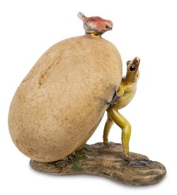 ED- 84 Фигурка «Лягушка - «Я сильный-наверное»