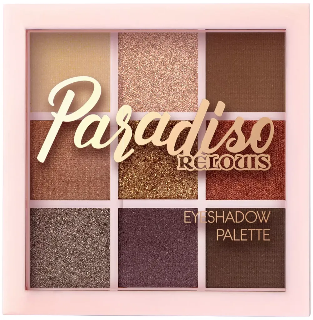 Палетка теней для век Relouis Paradiso Eyeshadow Palette - 01 Nude