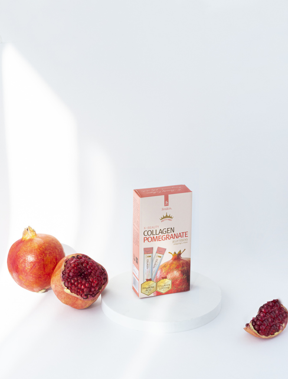 JINSKIN K-Beauty Коллагеновое желе в стиках с Гранатом
