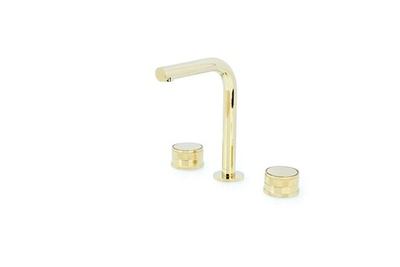 Смеситель на столешницу PRESTIGE на 3 отв. GOLD