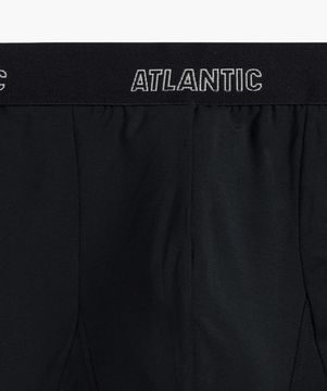 Трусы мужские боксеры Atlantic MH-1195 из микромодала,черный
