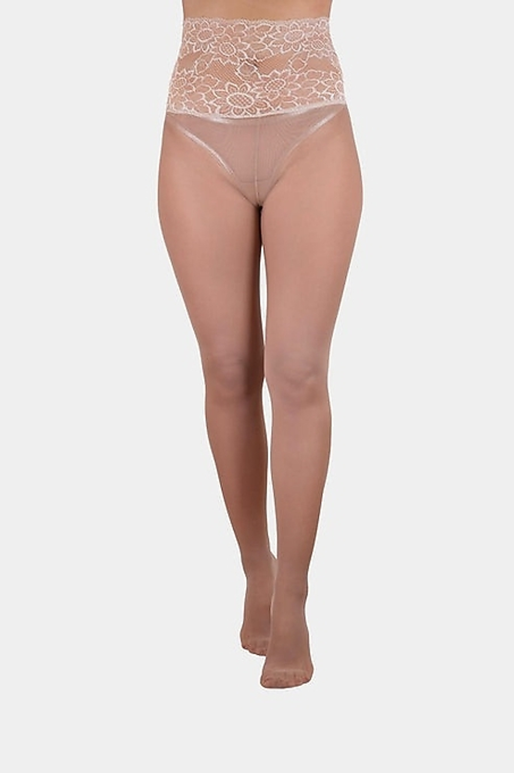 Колготки женские бежевый