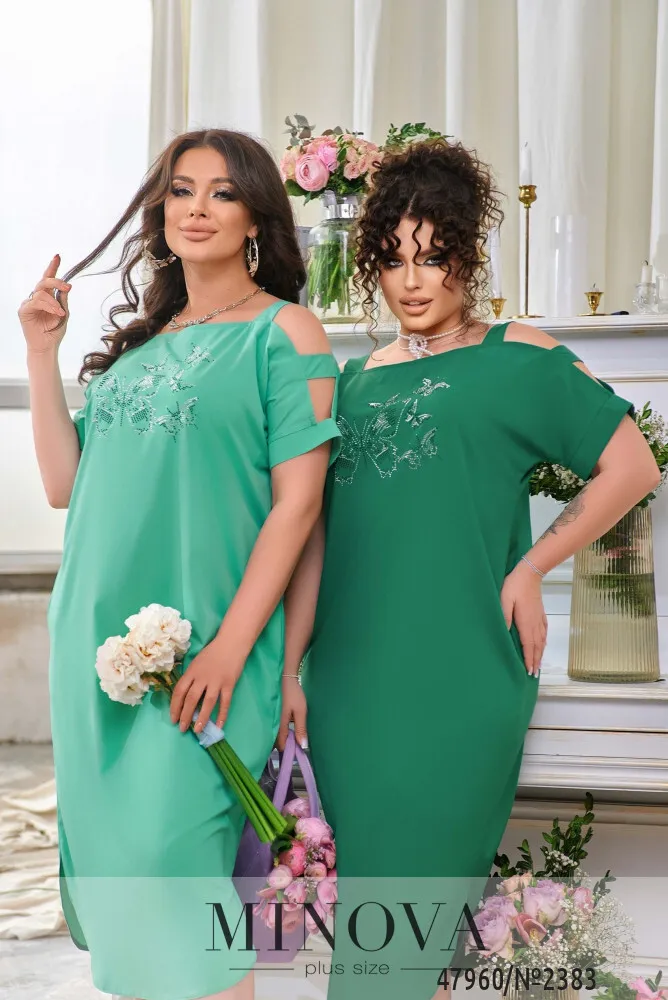 Платье 2383-мята Minova
