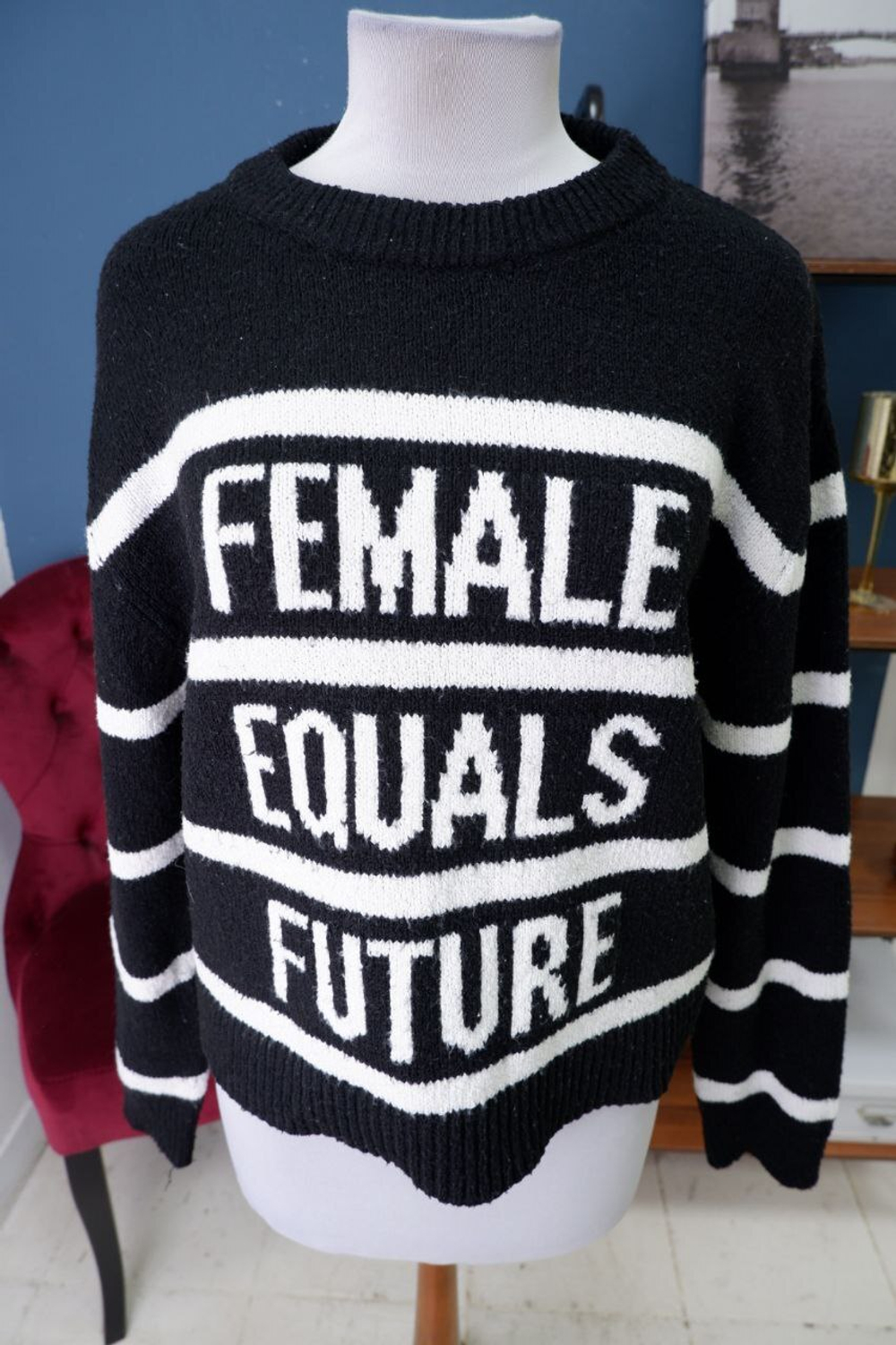 Джемпер H&M вязаный 46 размер