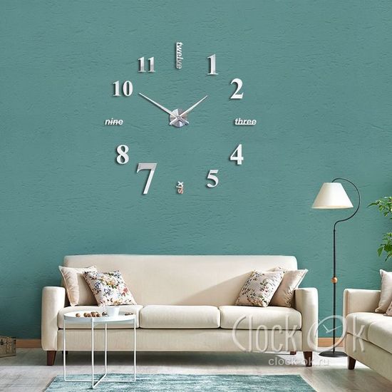 Настенные 3D часы Hi Style