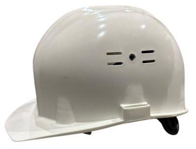 Каска белая (с храповым механизмом)