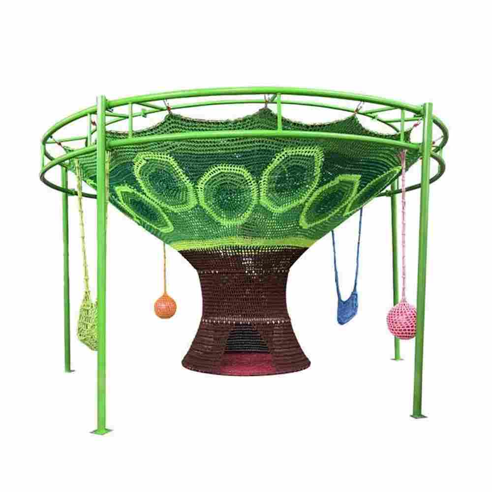 Канатный лабиринт «Летний день» 5×5×4 м