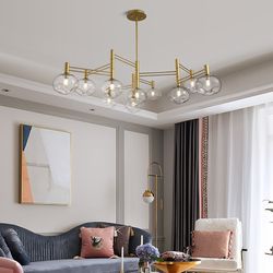 Люстра на штанге TEMPER L10 Black