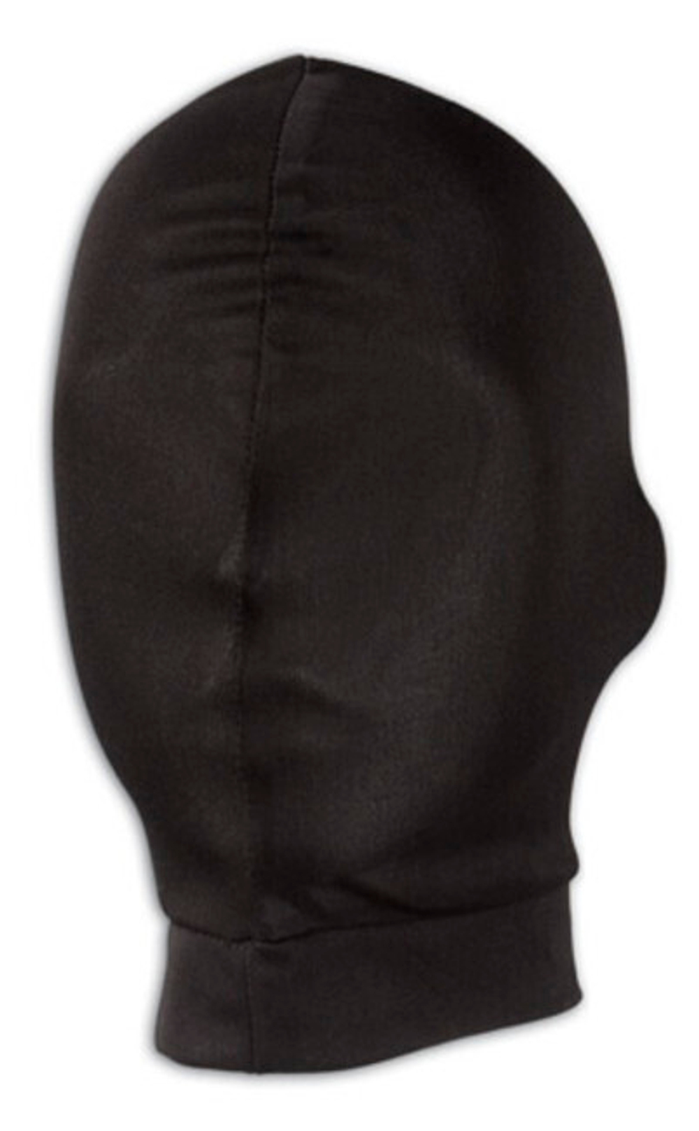 Глухая маска на лицо Lux Fetish (черный) (Цвет: черный)