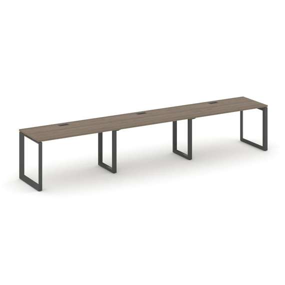 Style Project Рабочая станция односторонняя SN-59O.ORS-053 Вяз Благородный/Металл Антрацит/Черный За