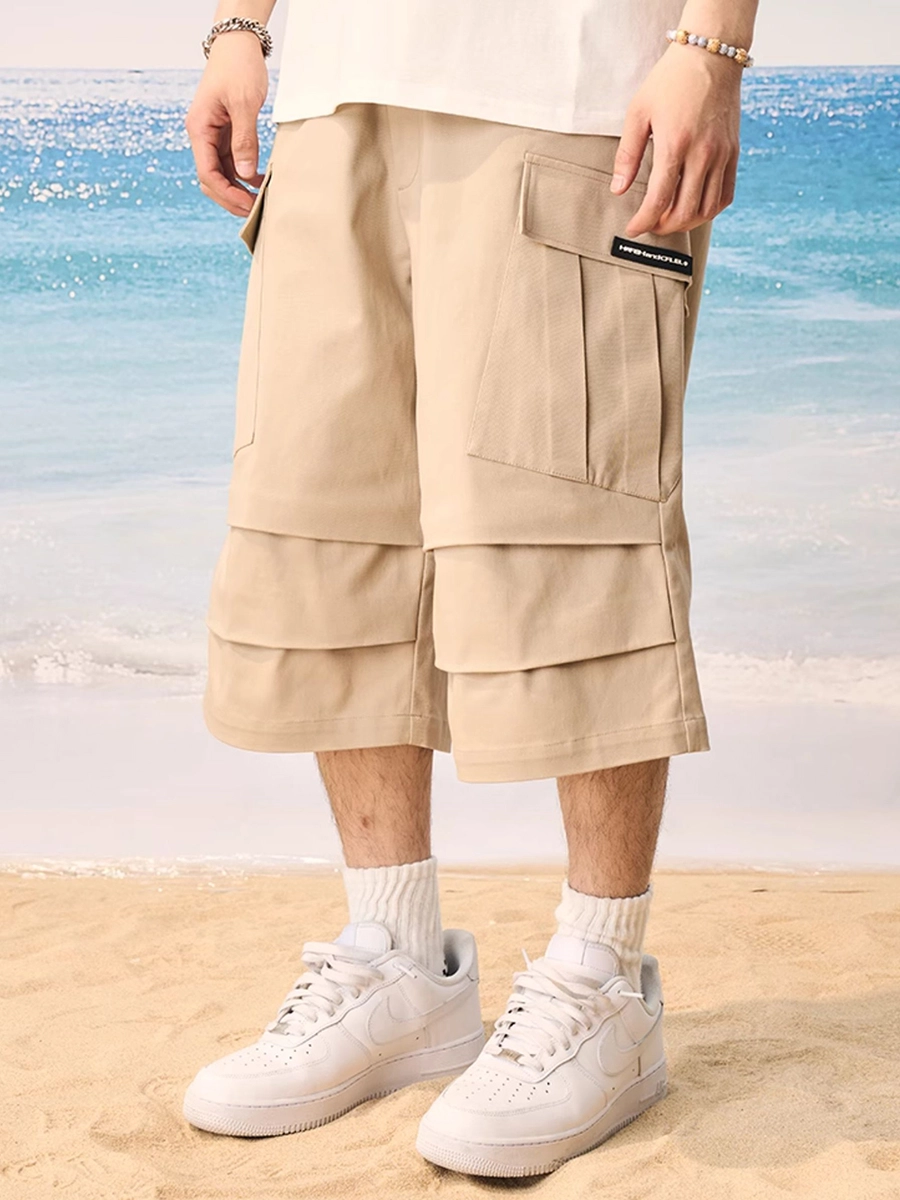 Шорты HARSHandCRUEL Pleated Cargo Jorts