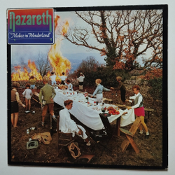 Винтажная виниловая пластинка LP Nazareth Malice In Wonderland (Germany 1980)