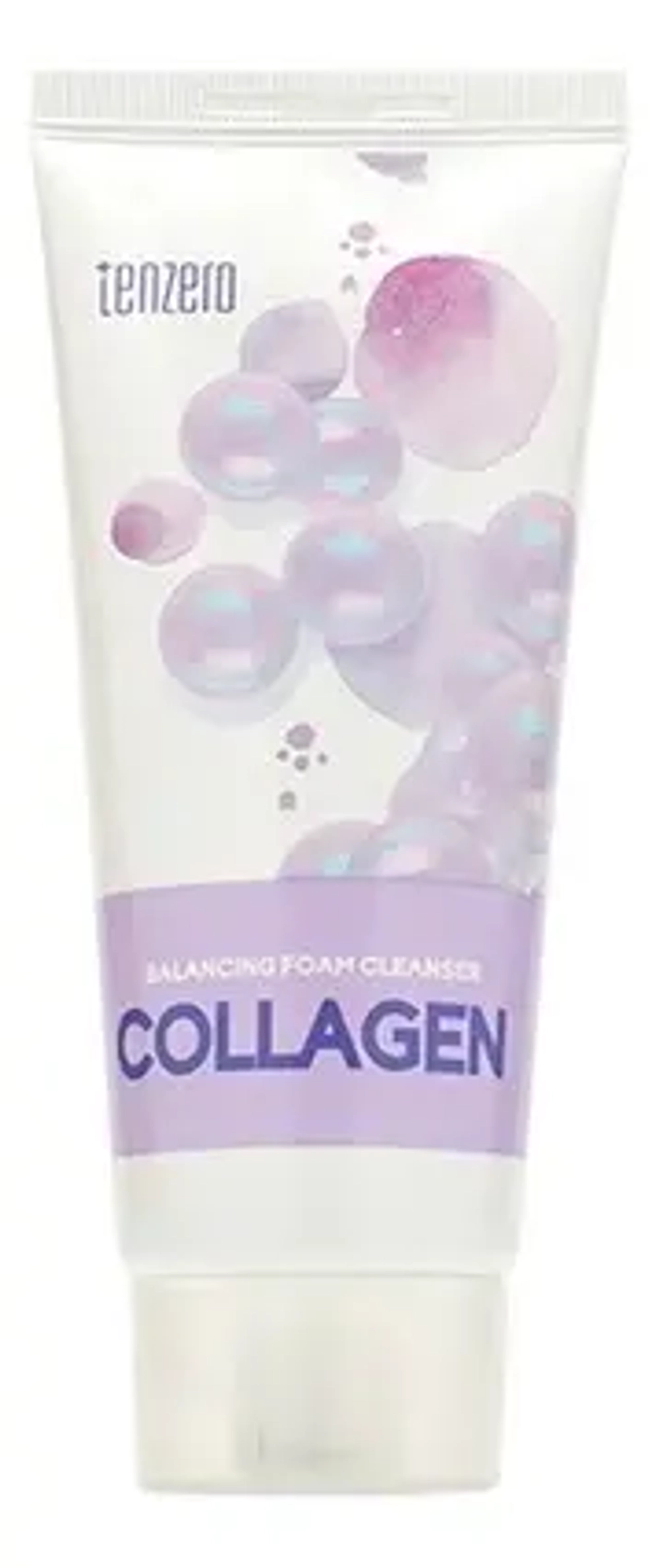 TENZERO BALANCING FOAM CLEANSER - COLLAGEN Пенка для умывания с коллагеном 180мл