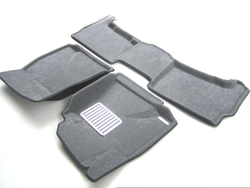 Коврики салона для TOYOTA LC 200 (2007-2012)/LEXUS LX570 (2007-2012) Euromat 3D Lux серые. Арт. EM3D-005118G