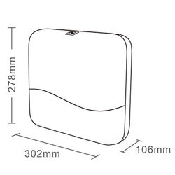 Диспенсер бумажных полотенец Ksitex TH-901W