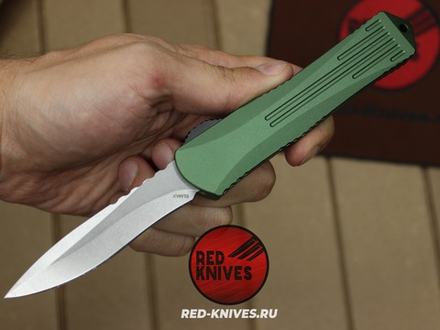 Heretic Knives Manticore-E S/E - зеленая рук, светлый клинок RK/Н105