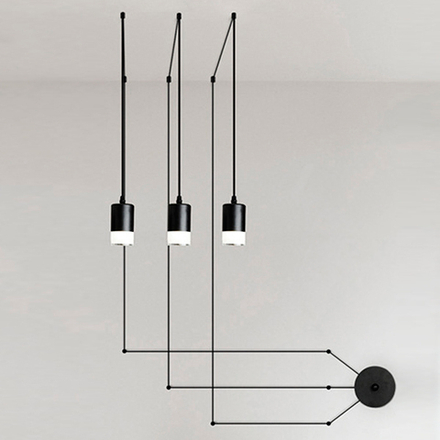 Wall design lamp  Wireflow 3 by Vibia