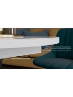 Стол кухонный обеденный круглый раздвижной 100,3х100,3х75 см