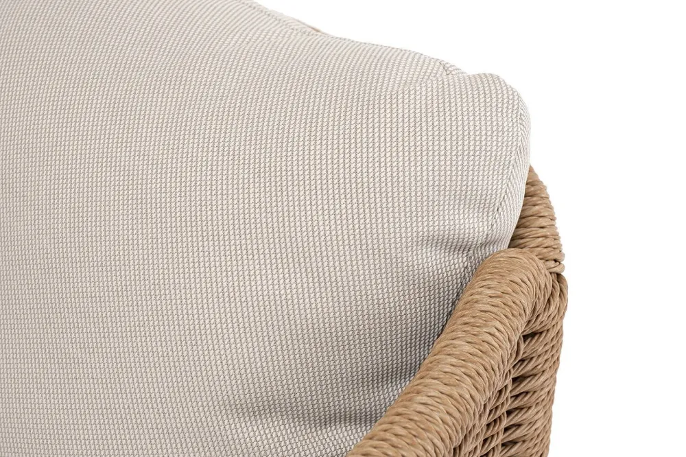 "Аликанте" лаунж-зона из искусственного ротанга, цвет соломенный