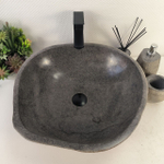 Раковина из речного камня RS-6939 (51*48*15)