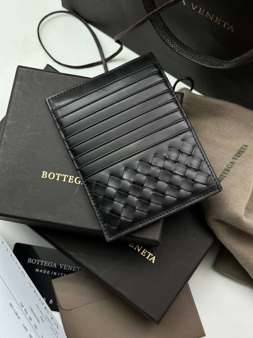 Кошелёк-визитница Bottega Veneta