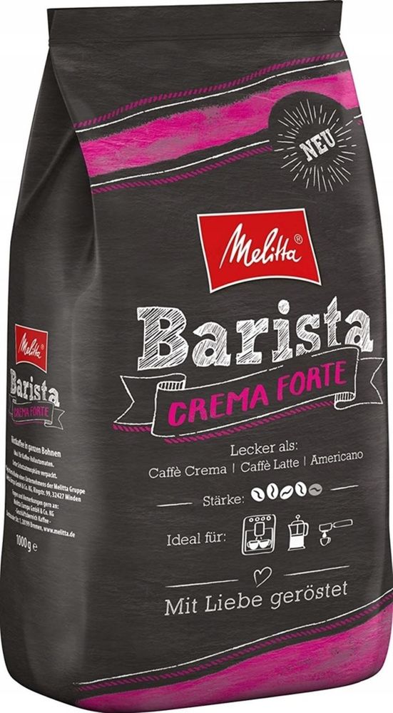 Кофе в зернах Melitta Barista Crema Forte, 1 кг