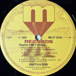Earth & Fire ‎– Reality Fills Fantasy (Скандинавия 1980г.)