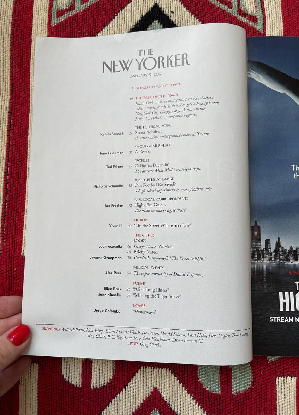 Журнал The New Yorker 09-01-2017