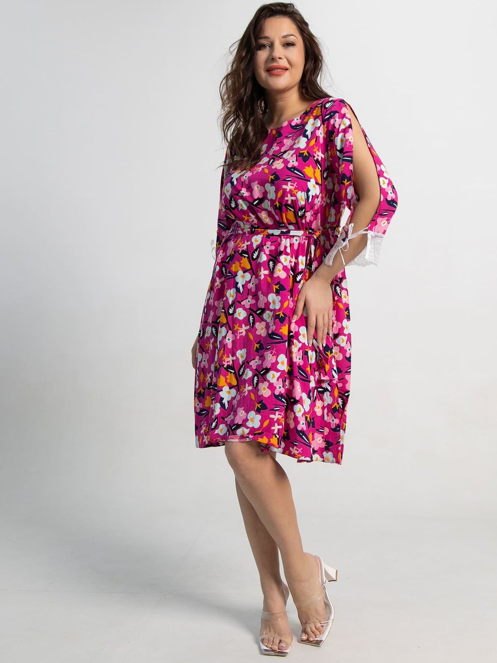 Платье Яна (розовое) П15633-33М LT Collection