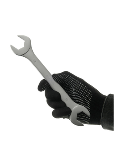 Рожковый ключ 19x22мм Inforce, Сталь Cr-V, профессиональный, 06-05-64