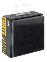 FORTE&PIANO Розетка 1-местная без заземления без защитных шторок винтовое крепление 10А FP118 черный IEK