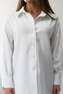Блузка женская 3598ВП, горох #259Ги093598ВП