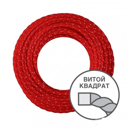 Леска для триммера "Виток" 2мм*15м