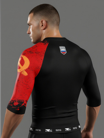 Тренировочная футболка Bad Boy World USSR черная