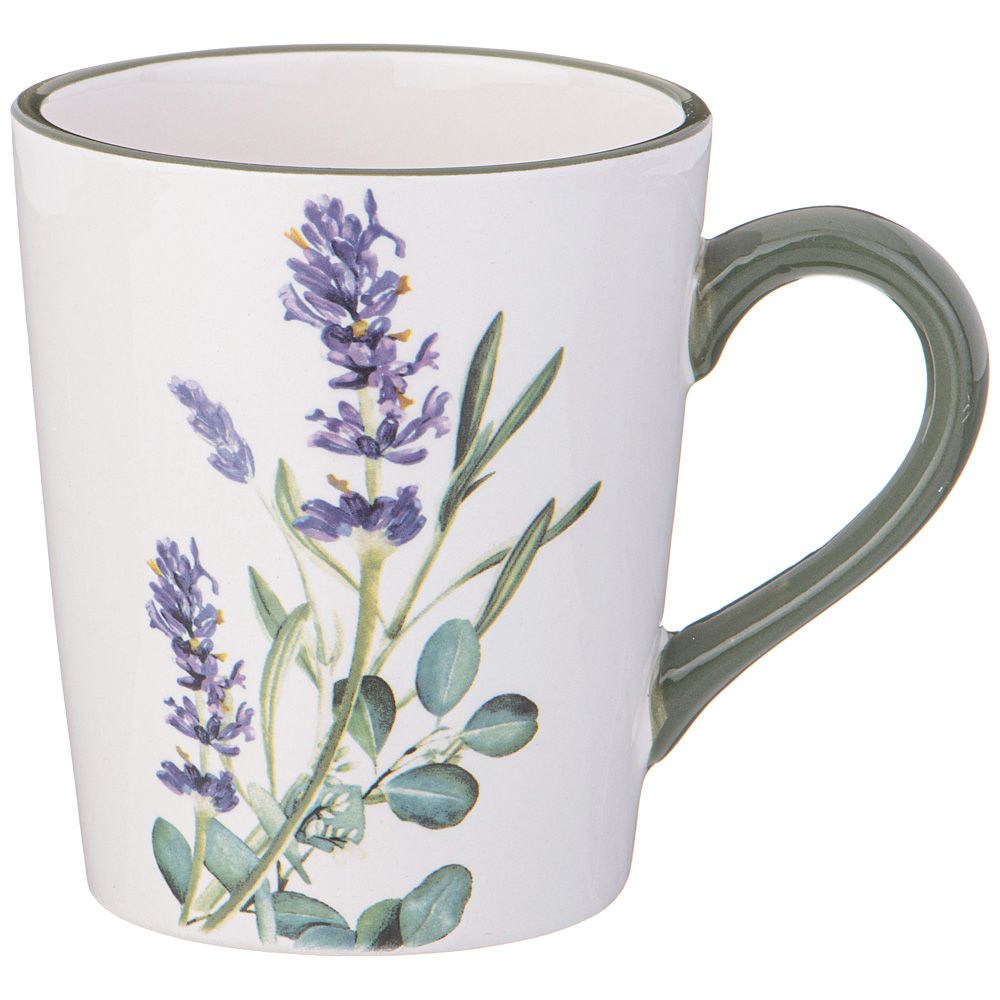КРУЖКА AGNESS "ЛАВАНДА" 13*9,5*10,5 СМ 300 МЛ (КОР=36ШТ.)