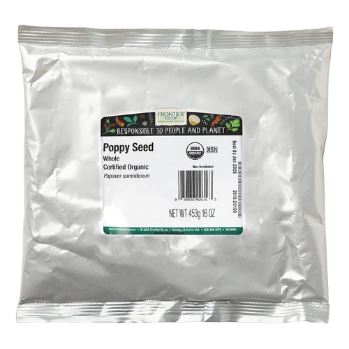 Frontier Co-op, Органический цельный мак, 453 г (16 унций)