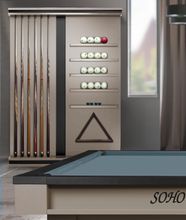 Киевница SOHO мдф/сосна (SOHO-DARK,Декор серебро,Manchester 45 Yellow green ш1,98м)