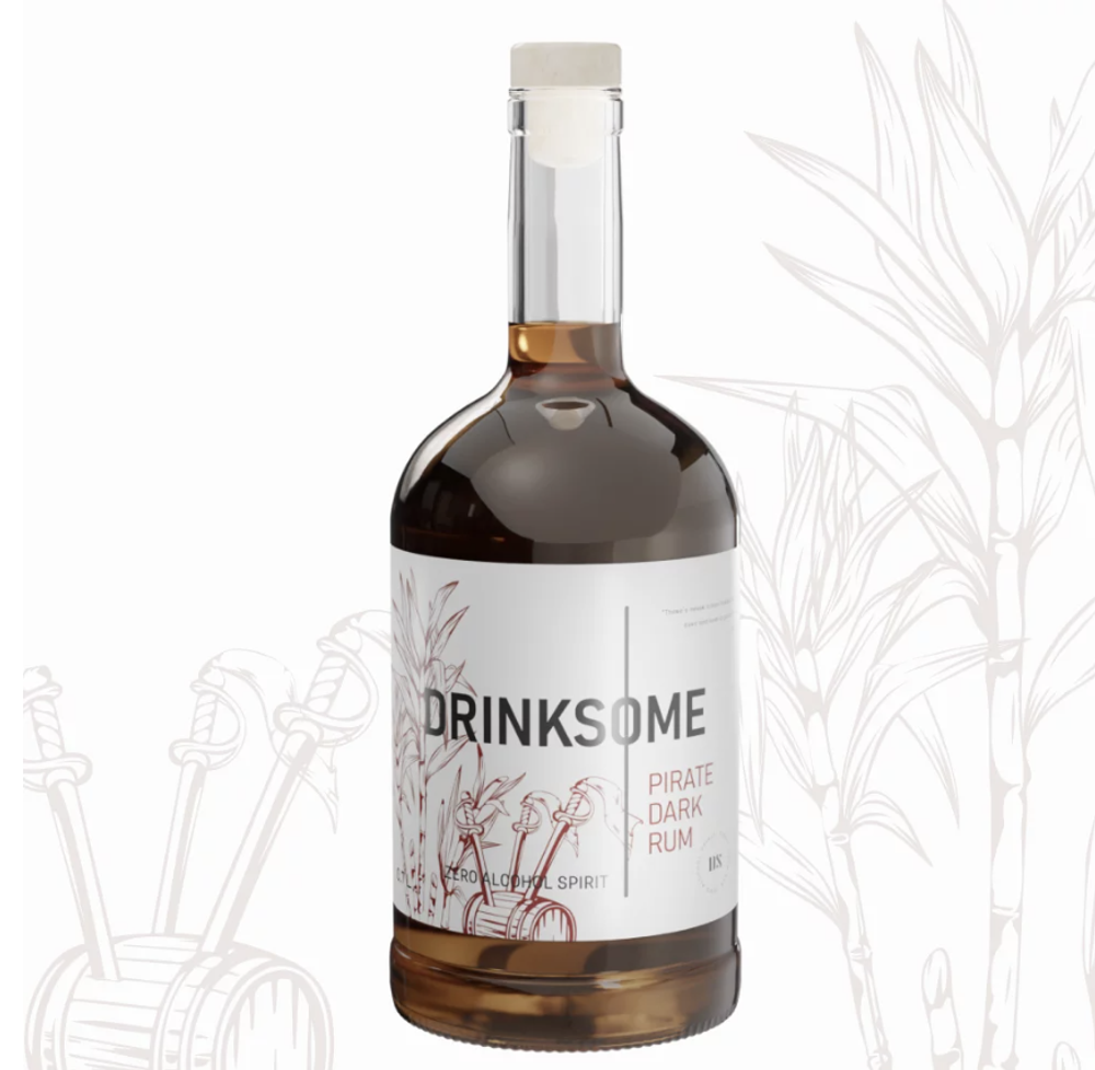 Темный ром "Dark Rum" Напиток безалкогольный 0,7л/12шт кор