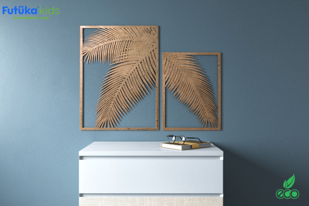 Набор картин в детскую Gold Palm