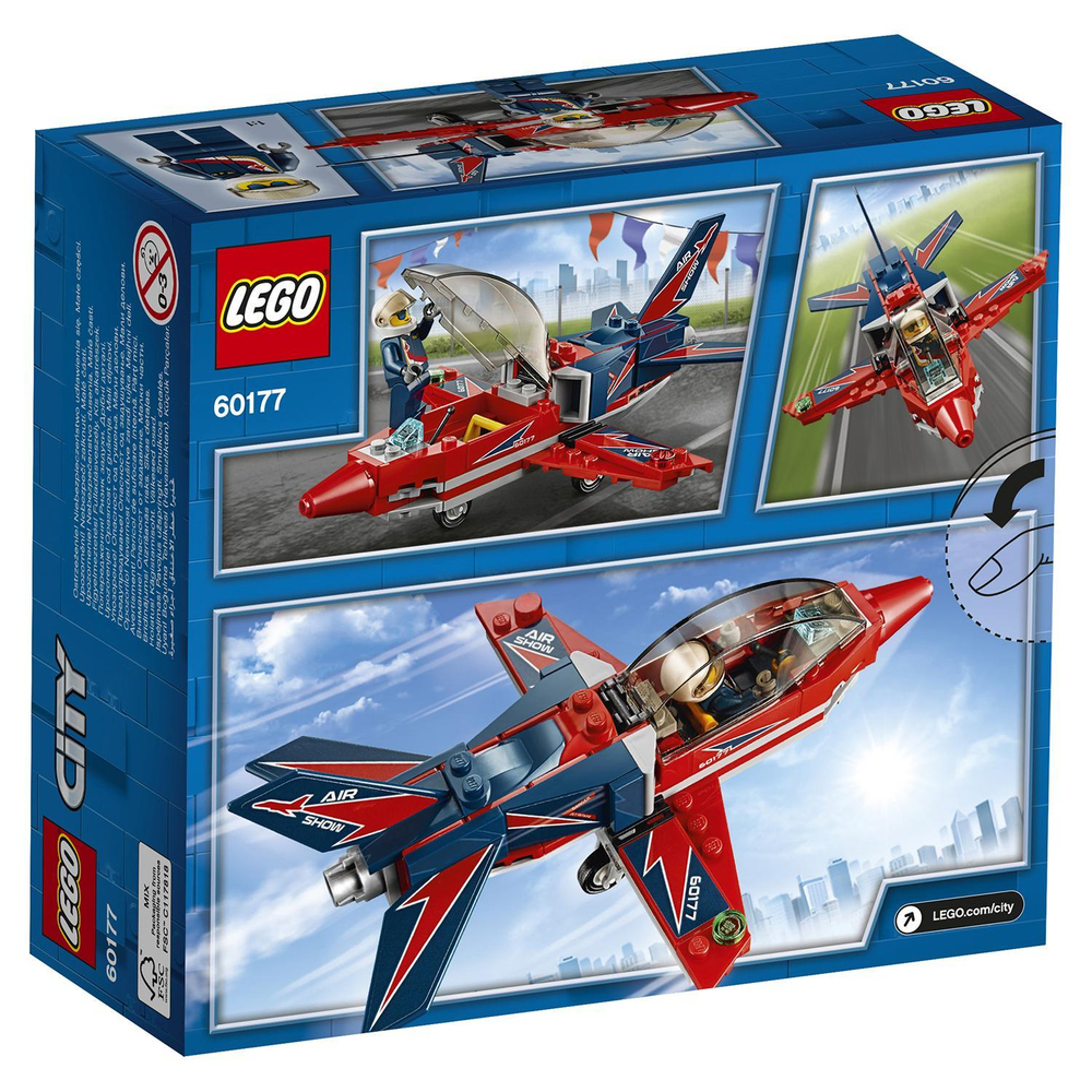 LEGO City: Реактивный самолет 60177 — Airshow Jet — Лего Сити Город