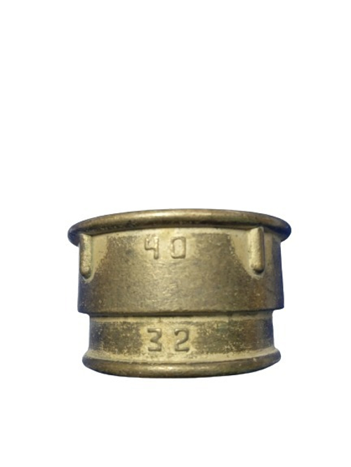 Муфта переходная 32х40 (1 1/4"x1 1/2") латунь
