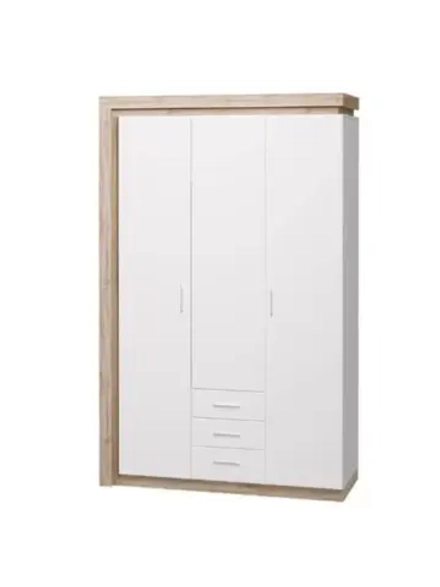 Шкаф для одежды распашной с полками 140,8х54,2х219 см