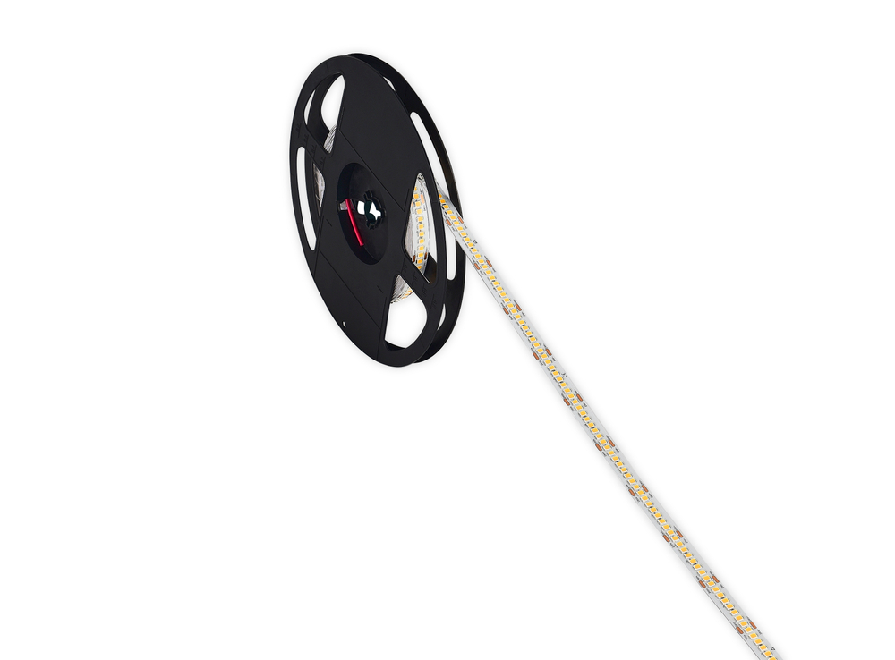 Лента светодиодная SMD нейтральная DC24V 19, 2W/m 4000K 2480Lm/m 240д/м CRI>90 IP20,  упаковка 5 метров,  ширина 10мм,  высота 1, 6мм,  самоклейкая